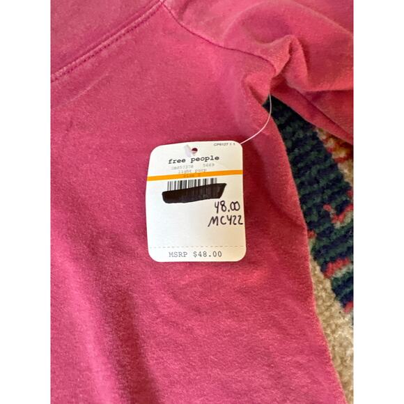 Free People Zone Out Off-The-Shoulder Thong Bodysuit Small - Picture 6 of 6